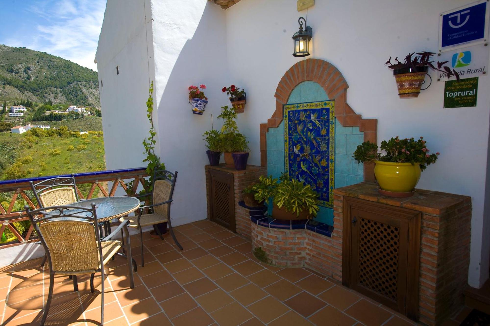 Casa Rural Alqueria Del Duende Frigiliana Esterno foto